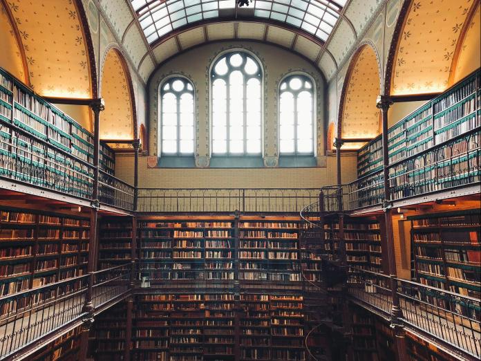 Library stock photo