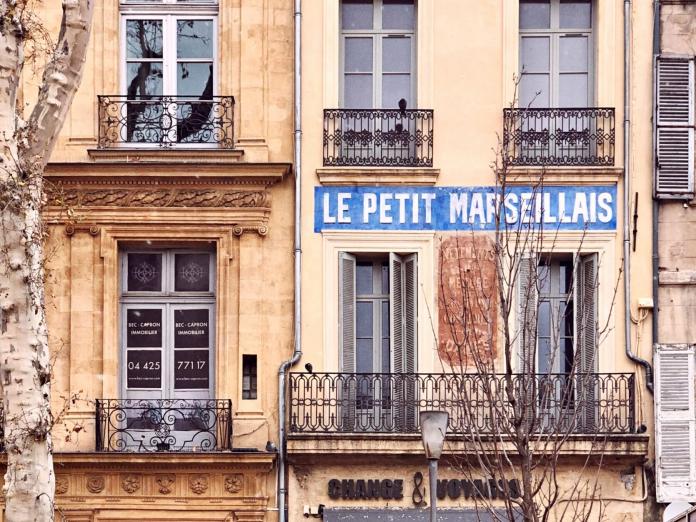 French building in Marseille